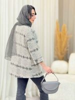 مانتو دانتل مغزی دوزی کد 6621 - تصویر 9