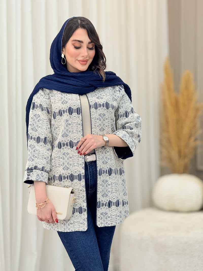 مانتو دانتل مغزی دوزی کد 6621 مانتو دانتل مغزی دوزی کد 6621