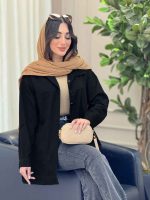 مانتو چهارجیب محنا کد 6373 - تصویر 17