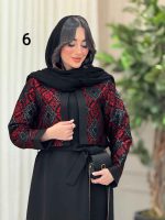 ست کت طرح دار و سارافون کد 6227 - تصویر 2