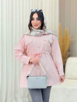 مانتو چهارجیب سرشانه پاگن کد 6490 - تصویر 10