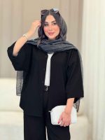 شومیز تک جیب آستین دکمه کد 6765 - تصویر 11
