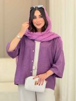 مانتو آستین پاکتی رونیتا کد 6729