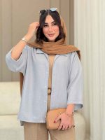مانتو آستین پاکتی رونیتا کد 6729 - تصویر 12