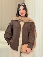 مانتو تک جیب پایین گت کد 6757 - تصویر 6