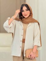 مانتو پشت پاگن گیلوا کد 6802 - تصویر 13