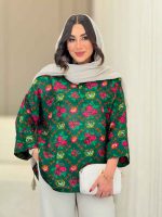 شومیز جلو بسته گلناز کد 6585 - تصویر 2