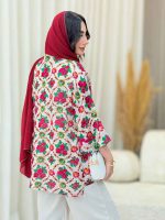 شومیز جلو بسته گلناز کد 6585 - تصویر 8