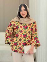 شومیز جلو بسته گلناز کد 6585 - تصویر 10