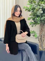 مانتو تک دکمه لیان کد 6786 - تصویر 4