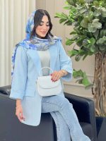 مانتو تک دکمه لیان کد 6786 - تصویر 26
