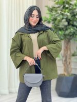 مانتو دو جیب هلن کد 6794 - تصویر 12