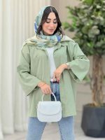 مانتو دو جیب هلن کد 6794 - تصویر 8
