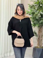 مانتو جلو بسته آشا کد 6646 - تصویر 7
