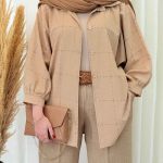 مانتو پانچ کوک دوزی کد 6658