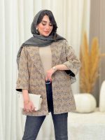 مانتو آستین پاکتی دلارام کد 6623 - تصویر 14