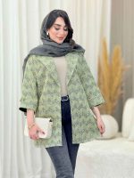 مانتو آستین پاکتی دلارام کد 6623 - تصویر 2