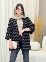 مانتو آستین پاکتی دلارام کد 6623 - تصویر 9