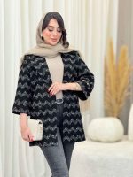مانتو آستین پاکتی دلارام کد 6623 - تصویر 4