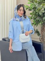 مانتو دو دکمه ژیکان کد 6666 - تصویر 6