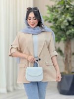 مانتو دو دکمه ژیکان کد 6666 - تصویر 9