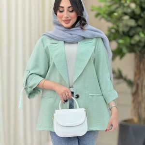 مانتو آستین سگک دلنیا کد 6696