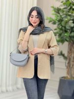 مانتو دو دکمه جیب نما پریماه کد 6689 - تصویر 3