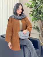 مانتو برش دار بغل چاک کد 6685 - تصویر 7