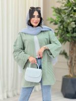 مانتو برش دار بغل چاک کد 6685 - تصویر 15