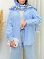 شومیز تک جیب کورالین کد 6702 - تصویر 12