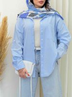 شومیز تک جیب کورالین کد 6702 - تصویر 22