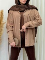 شومیز تک جیب کورالین کد 6702 - تصویر 27