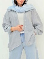 شومیز پایین هلال دلسا کد 6701 - تصویر 13