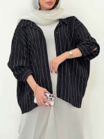 شومیز پایین هلال دلسا کد 6701 - تصویر 11