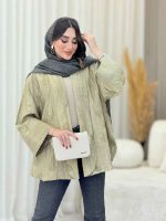 مانتو جلو باز پارمین کد 6660 - تصویر 7