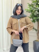 مانتو جیب پاکتی طنین کد 6705 - تصویر 6