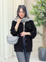 مانتو جیب پاکتی طنین کد 6705 - تصویر 5