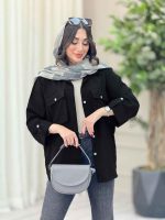 مانتو جیب پاکتی طنین کد 6705 - تصویر 13