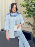مانتو تک جیب مانلی کد 6653 - تصویر 15