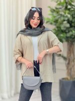 مانتو تک جیب مانلی کد 6653 - تصویر 7