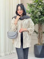 مانتو آستین پاگن ژاله کد 6700