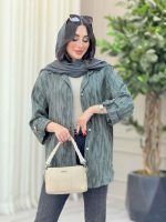 مانتو آستین پاگن ژاله کد 6700 - تصویر 12