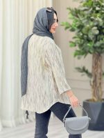 مانتو آستین پاگن ژاله کد 6700 - تصویر 7