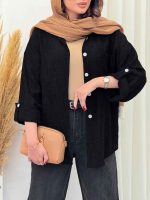شومیز تک جیب درنا کد 6664 - تصویر 13