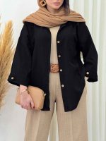 مانتو تک جیب پیله شیرین کد 6680 - تصویر 4