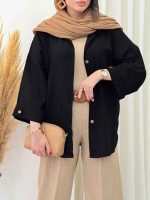 مانتو تک جیب پیله شیرین کد 6680 - تصویر 11