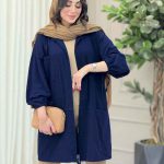 مانتو آستین گت چهار جیب کد 6691