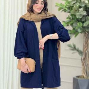 مانتو آستین گت چهار جیب کد 6691