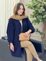 مانتو آستین گت چهار جیب کد 6691 - تصویر 16