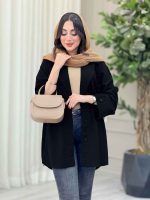 مانتو جیب پیله آستین پاگن بهنوش کد 6676 - تصویر 23